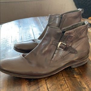John Varvatos Leather Shoe